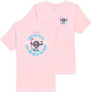 Bauer Girls' Certified Beauty T-Shirt, XL, Light Pink
