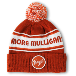 Waggle Waggle Men's More Mulligans Pom Golf Beanie, Orange - $26.00 at DICK'S Sporting Goods