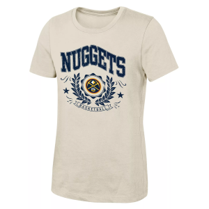 Outerstuff NBA Girls' Denver Nuggets Half Court Shot T-Shirt, Small, White - $25.00 at DICK'S Sporting Goods