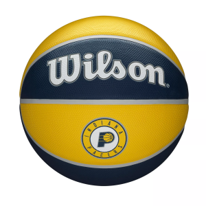 Wilson Wilson Indiana Pacers 9" Tribute Basketball, Blue - $21.99 at DICK'S Sporting Goods