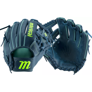 Marucci 11.5" M Type Space City Nightshift Series Glove, Navy/Neon Green