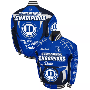 Franchise Club Franchise Club Men's Duke Blue Devils Royal Commemorative Cotton Twill Jacket, Small - $230.00 at DICK'S Sporting Goods