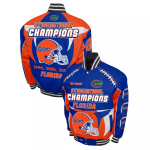 Franchise Club Franchise Club Men's Florida Gators Royal Commemorative Cotton Twill Jacket, XXL, Blue - $230.00 at DICK'S Sporting Goods
