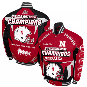 Franchise Club Franchise Club Men's Nebraska Cornhuskers Red Commemorative Cotton Twill Jacket, 4XL - $230.00 at DICK'S Sporting Goods