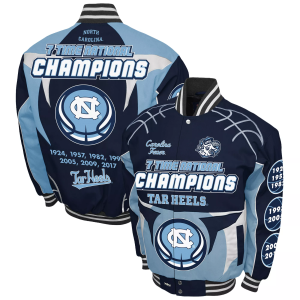 Franchise Club Franchise Club Men's North Carolina Tar Heels Carolina Blue Commemorative Cotton Twill Jacket, XXL - $230.00 at DICK'S Sporting Goods