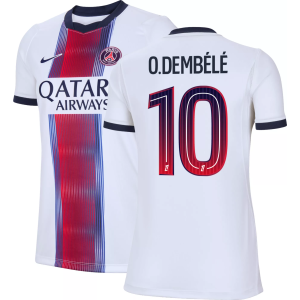 Nike Nike Women's Paris Saint-Germain Ousmane Dembele 2026 Away Replica Jersey, Small, White - $135.00 at DICK'S Sporting Goods