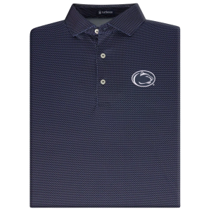 Turtleson Men's LSU Tigers Purple Alex Polo, Large
