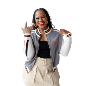 Gameday Social Gameday Social Women's Texas Longhorns Full-Zip Sweater, Medium, Gray - $130.00 at DICK'S Sporting Goods