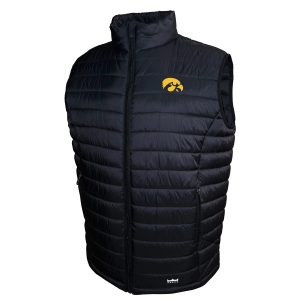 Franchise Club Franchise Club Men's Iowa Hawkeyes Black Packable Vest, Small - $125.00 at DICK'S Sporting Goods
