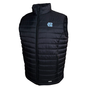 Franchise Club Franchise Club Men's North Carolina Tar Heels Black Packable Vest, Small - $125.00 at DICK'S Sporting Goods