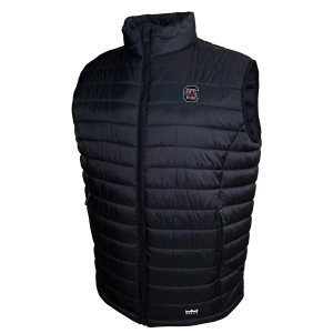 Franchise Club Franchise Club Men's South Carolina Gamecocks Black Packable Vest, Medium - $125.00 at DICK'S Sporting Goods
