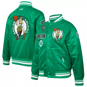 Pro Standard Pro Standard Youth Boston Celtics Retro Classics Satin Jacket, Medium, Green - $95.00 at DICK'S Sporting Goods