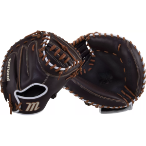 Marucci 32" Youth M Type Krewe Series Catcher's Mitt, Kids, Black/Brown