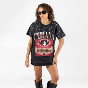 Gameday Couture Gameday Couture Women's Indiana Hoosiers Rhinestone T-Shirt, Medium, Black - $79.99 at DICK'S Sporting Goods