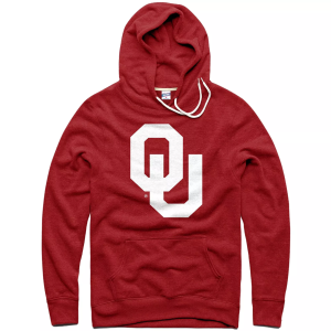 Charlie Hustle Charlie Hustle Men's OU Sooners Logo Cardinal Hoodie, Large, Red - $75.00 at DICK'S Sporting Goods