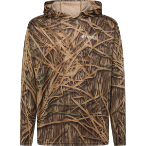 Costa Del Mar Men's Mossy Oak Tech Hoodie, XXL, Sg Camo