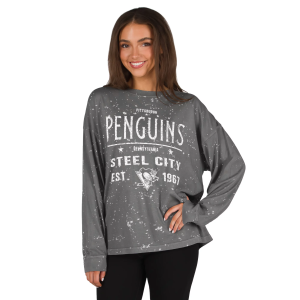 Concepts Sport Concepts Sport Women's Pittsburgh Penguins Charcoal Long Sleeve Shirt, Small, Gray - $45.00 at DICK'S Sporting Goods