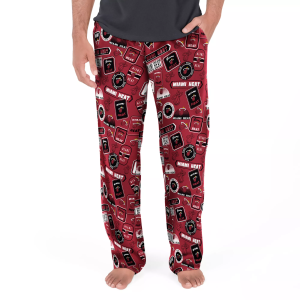 College Concepts Men's Miami Heat Sleep Pants, Small, Red