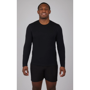 90 Degree By Reflex 90 Degree by Reflex Men's Pima Cotton Crew Neck Long Sleeve Tee, XL, Black - $16.97 at DICK'S Sporting Goods
