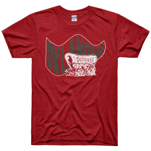 Charlie Hustle Charlie Hustle Men's Oklahoma Sooners Waving Flag Cardinal T-Shirt, XXL, Red - $38.00 at DICK'S Sporting Goods