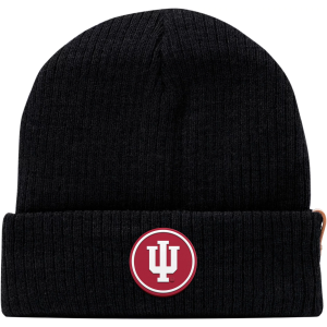 Branded Bills Branded Bills Adult Indiana Hoosiers Essential Knit Beanie, Men's, Black - $34.00 at DICK'S Sporting Goods