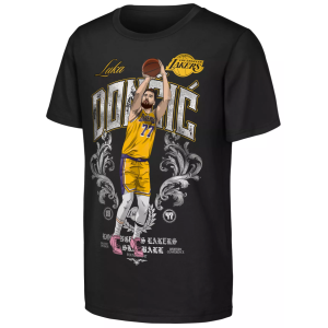 Outerstuff NBA Boys' Los Angeles Lakers Luka Doncic T-Shirt, Small, Black - $30.00 at DICK'S Sporting Goods