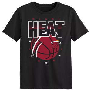 NBA Boys' Miami Heat Balling T-Shirt, Size 4, Black