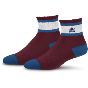 For Bare Feet For Bare Feet Colorado Avalanche Stripe Cozy Socks, Men's, Red - $17.99 at DICK'S Sporting Goods