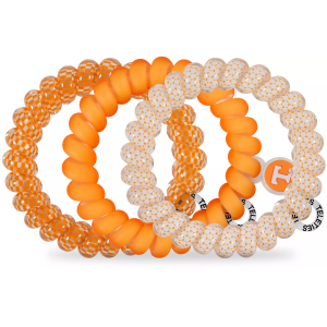 Teleties Teleties Women's Tennessee Volunteers Orange Large Hair Ties - $9.99 at DICK'S Sporting Goods