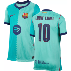 Nike Nike Adult Barcelona Lamine Yamal 2026 Third Replica Jersey, Boys', Medium, Blue - $120.00 at DICK'S Sporting Goods
