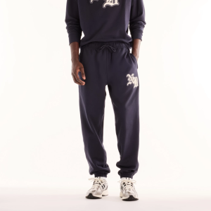 New Balance Men's Varsity Old English Pant, Medium, Dark Night