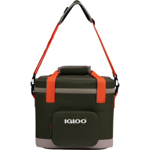 Igloo Trailmate 2.0 18-Can Soft Cooler, Deep Oil Green