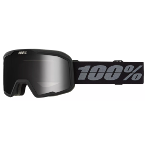 100% VALNOR Snow Goggles, Black