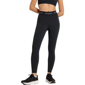 New Balance Women's Sleek 25" High Rise Sport Leggings, Medium, Black