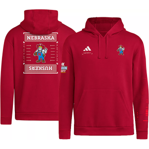 Adidas adidas Adult Nebraska Cornhuskers Fox Big Noon Kickoff Football Hoodie, Men's, Large, Red - $60.00 at DICK'S Sporting Goods