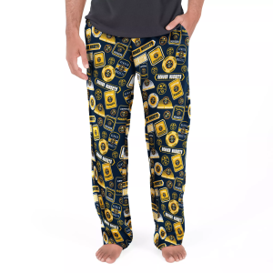 College Concepts Men's Denver Nuggets Sleep Pants, Large, Blue