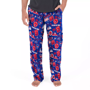 College Concepts Men's Philadelphia 76ers Sleep Pants, Large, Blue