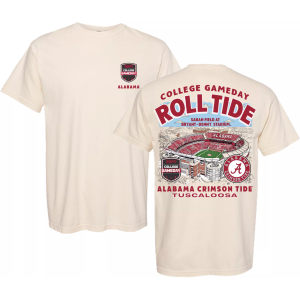 Something Inked Something Inked Youth Alabama Crimson Tide College Gameday Bryant-Denny Stadium T-Shirt, Medium, Tan - $31.99 at DICK'S Sporting Goods