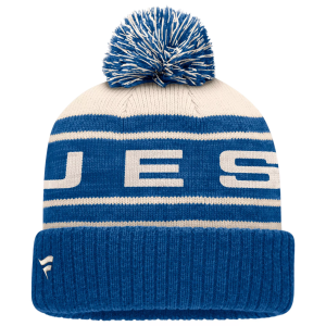 Fanatics NHL Men's St. Louis Blues Repose Cuffed Knit Pom Beanie, White - $30.00 at DICK'S Sporting Goods