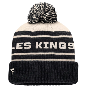 Fanatics NHL Men's Los Angeles Kings Repose Cuffed Knit Pom Beanie, White - $30.00 at DICK'S Sporting Goods