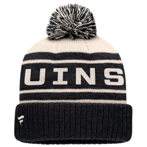 Fanatics NHL Men's Pittsburgh Penguins Repose Cuffed Knit Pom Beanie, White - $30.00 at DICK'S Sporting Goods