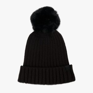 Callaway Women's Pom Pom Golf Beanie, Black