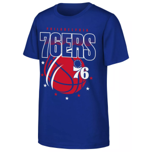NBA Youth Philadelphia 76ers Balling T-Shirt, Small, Blue