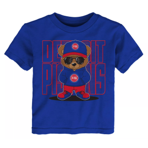 Outerstuff NBA Toddler Detroit Pistons Teddy Fan T-Shirt, Boys', 2T, Blue - $22.00 at DICK'S Sporting Goods