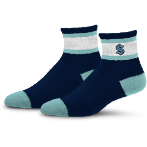 For Bare Feet For Bare Feet Seattle Kraken Stripe Cozy Socks, Men's, Blue - $17.99 at DICK'S Sporting Goods