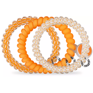 Teleties Women's Tennessee Volunteers Orange Small Hair Ties