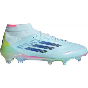adidas F50 Elite Mid FG Soccer Cleats, Size 8.5, Blue/Yellow