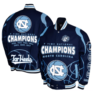 Franchise Club Franchise Club Men's North Carolina Tar Heels Carolina Blue Commemorative Twill Jacket, Small - $220.00 at DICK'S Sporting Goods