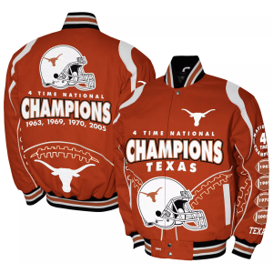 Franchise Club Franchise Club Men's Texas Longhorns Burnt Orange Commemorative Twill Jacket, Small - $220.00 at DICK'S Sporting Goods