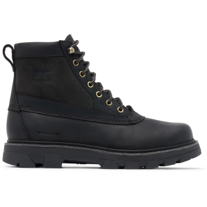 SOREL Men's Lark-47 Waterproof Boot, Size 12, Black/Jet